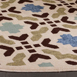 Safavieh Veranda 080 Rug, VER080 - Cream / Aqua