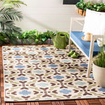 Safavieh Veranda 080 Rug, VER080 - Cream / Terracotta