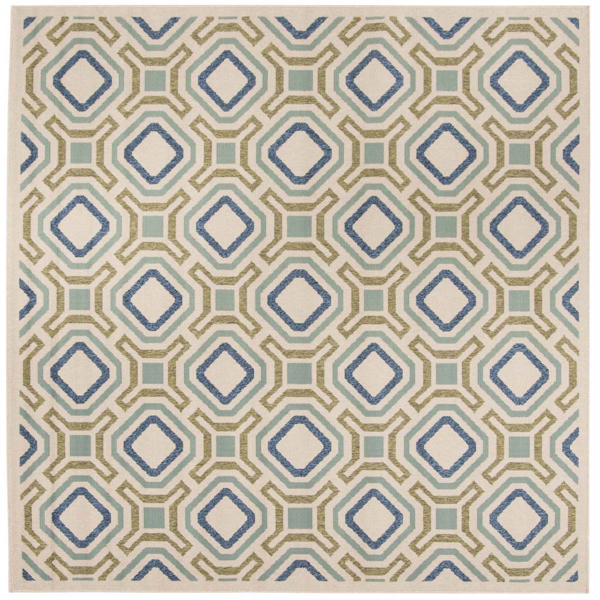 Safavieh Veranda 089 Rug, VER089 - Cream / Green