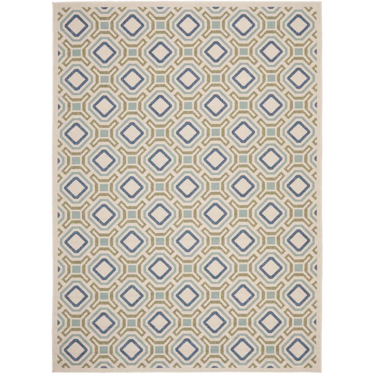 Safavieh Veranda 089 Rug, VER089 - Cream / Green