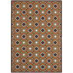 Safavieh Veranda 089 Rug, VER089 - Chocolate / Terracotta