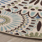 Safavieh Veranda 091 Rug, VER091 - Cream / Blue