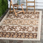 Safavieh Veranda 093 Rug, VER093 - Cream / Chocolate