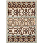 Safavieh Veranda 093 Rug, VER093 - Cream / Chocolate