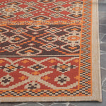 Safavieh Veranda 093 Rug, VER093 - Red / Chocolate