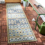 Safavieh Veranda 093 Rug, VER093 - Green / Blue