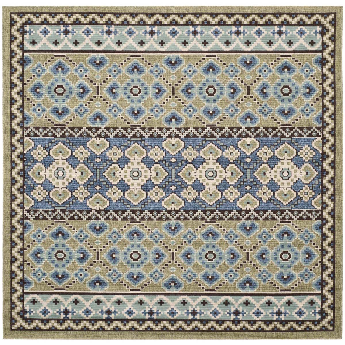 Safavieh Veranda 093 Rug, VER093 - Green / Blue