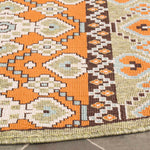 Safavieh Veranda 093 Rug, VER093 - Green / Terracotta