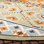 Safavieh Veranda 093 Rug, VER093 - Green / Terracotta