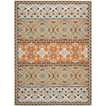 Safavieh Veranda 093 Rug, VER093 - Green / Terracotta