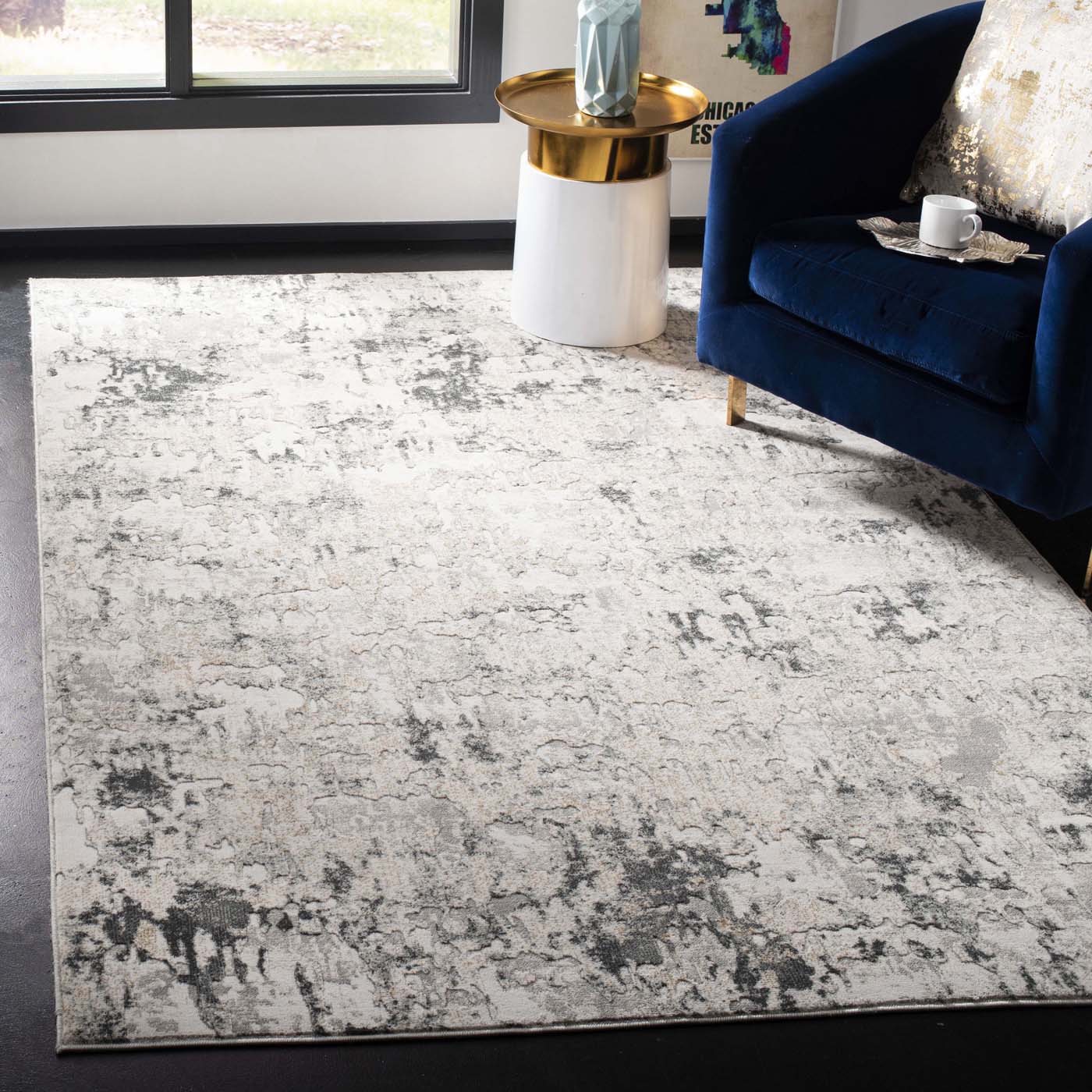 Safavieh Vogue 144 Rug, VGE144 - Beige / Charcoal
