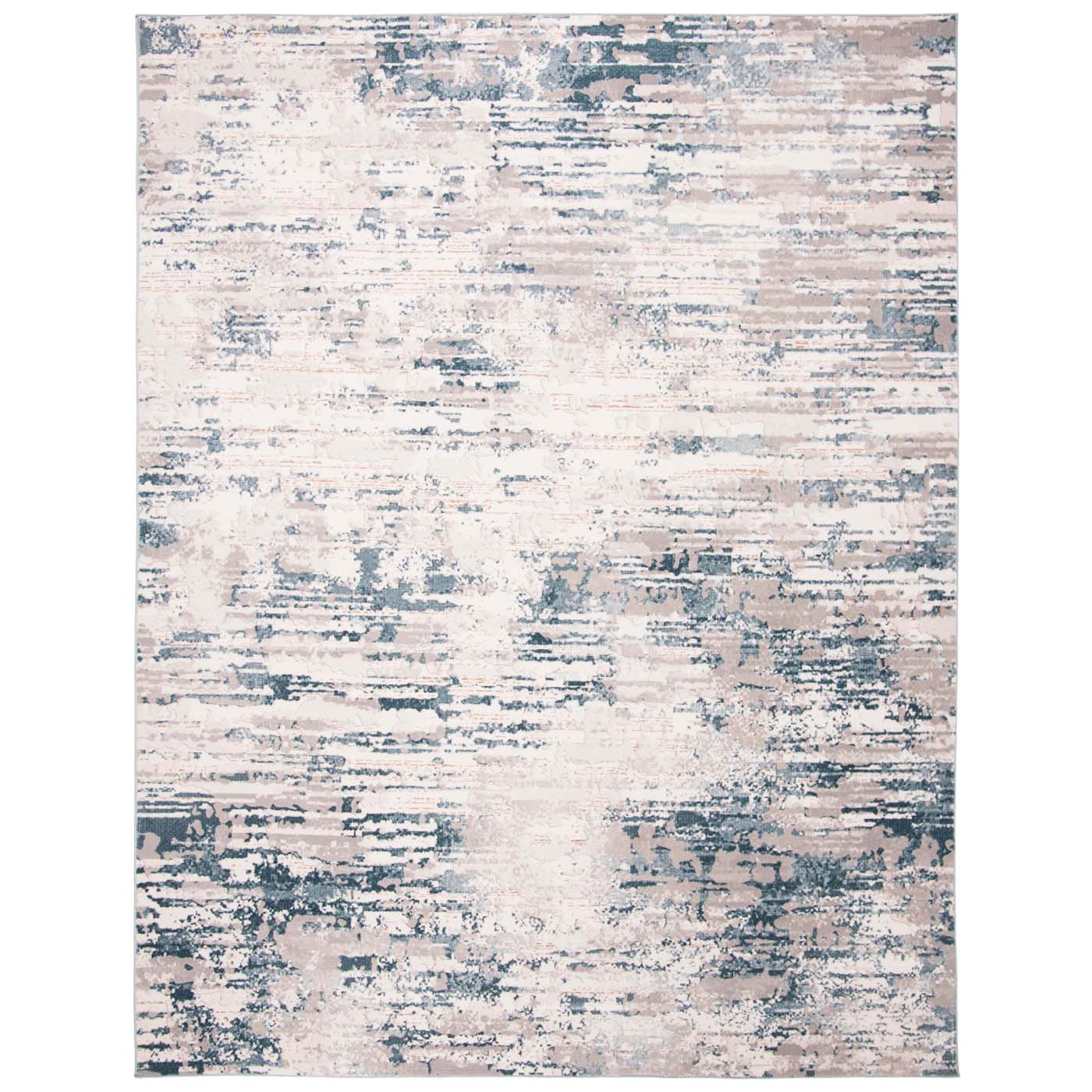 Ivory / Teal