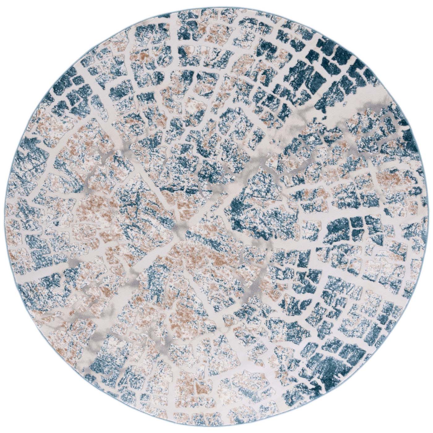 Safavieh Vogue 146 Rug, VGE146 - Cream / Teal