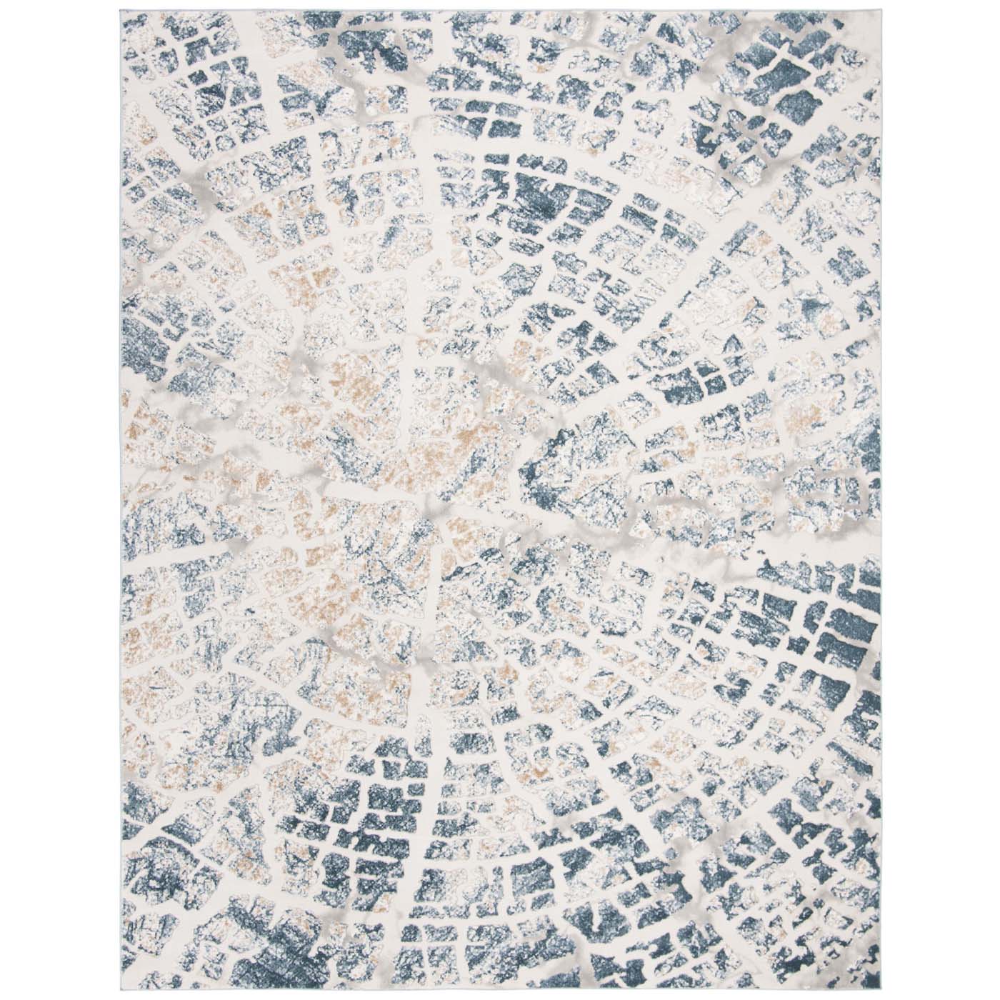 Safavieh Vogue 146 Rug, VGE146 - Cream / Teal