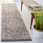 Safavieh Vivaldi 565 Rug, VIV565 - Blue / Rust