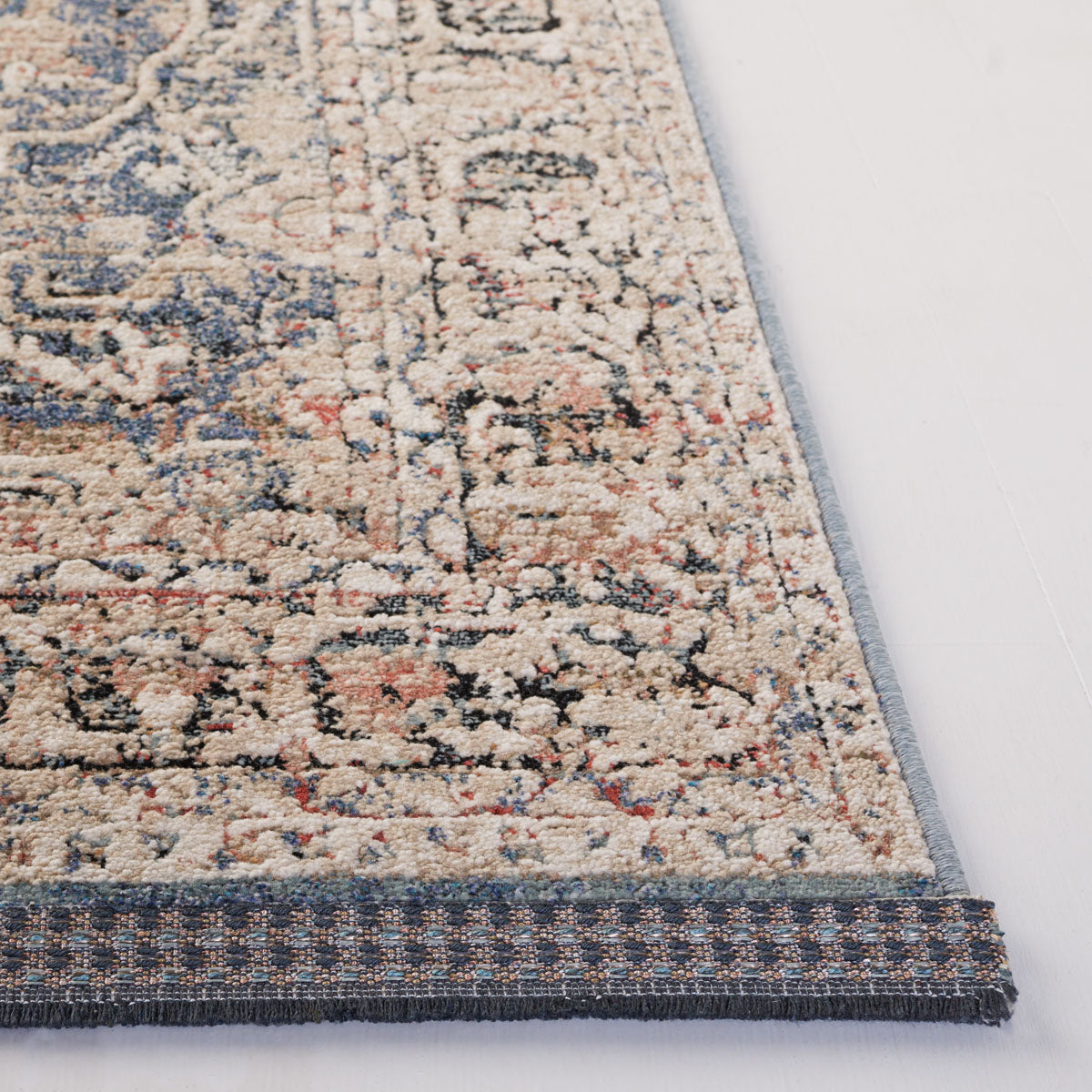 Safavieh Vivaldi 565 Rug, VIV565 - Blue / Rust