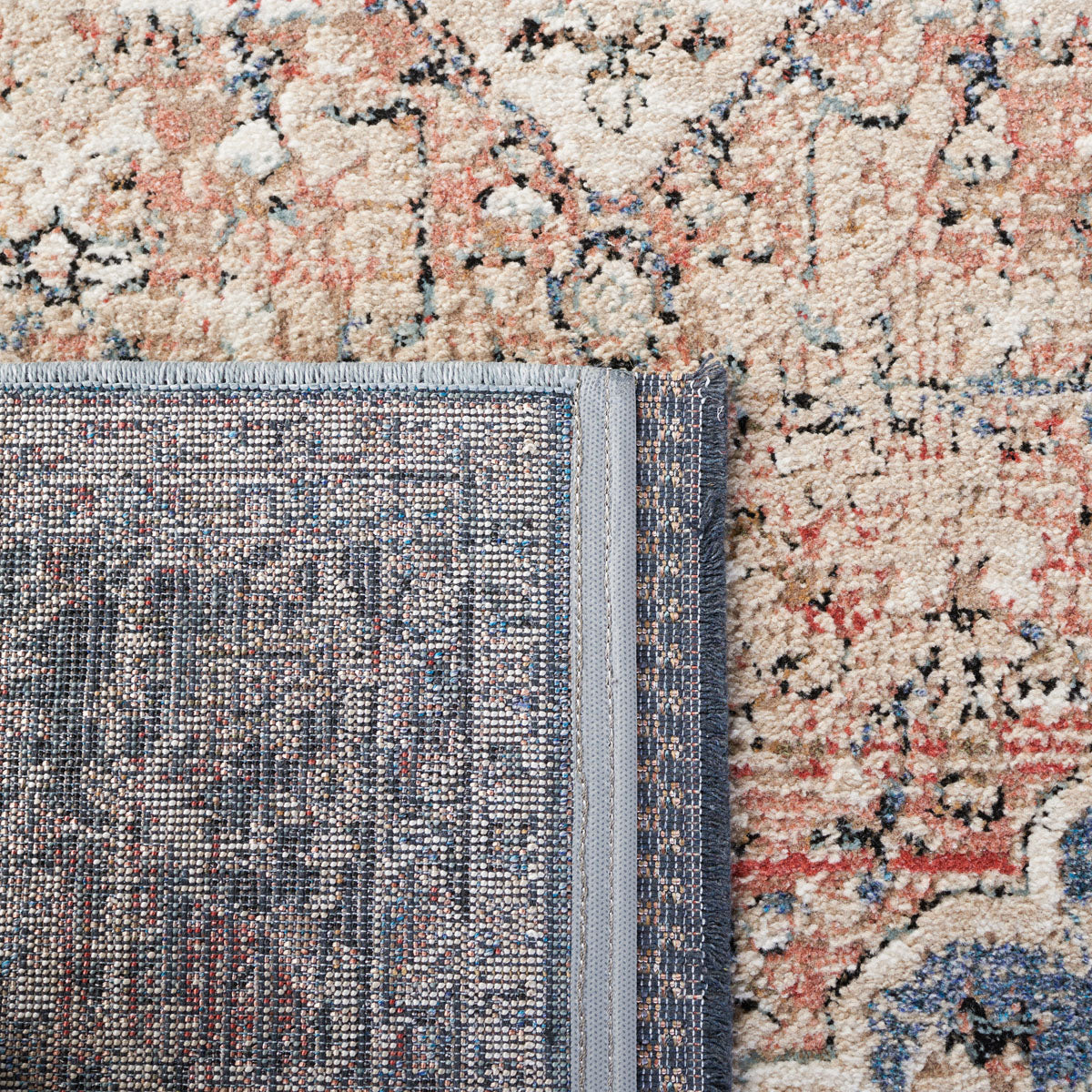 Safavieh Vivaldi 565 Rug, VIV565 - Blue / Rust