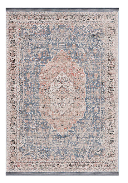 Safavieh Vivaldi 565 Rug, VIV565 - Blue / Rust