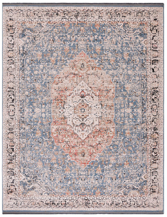 Safavieh Vivaldi 565 Rug, VIV565 - Blue / Rust