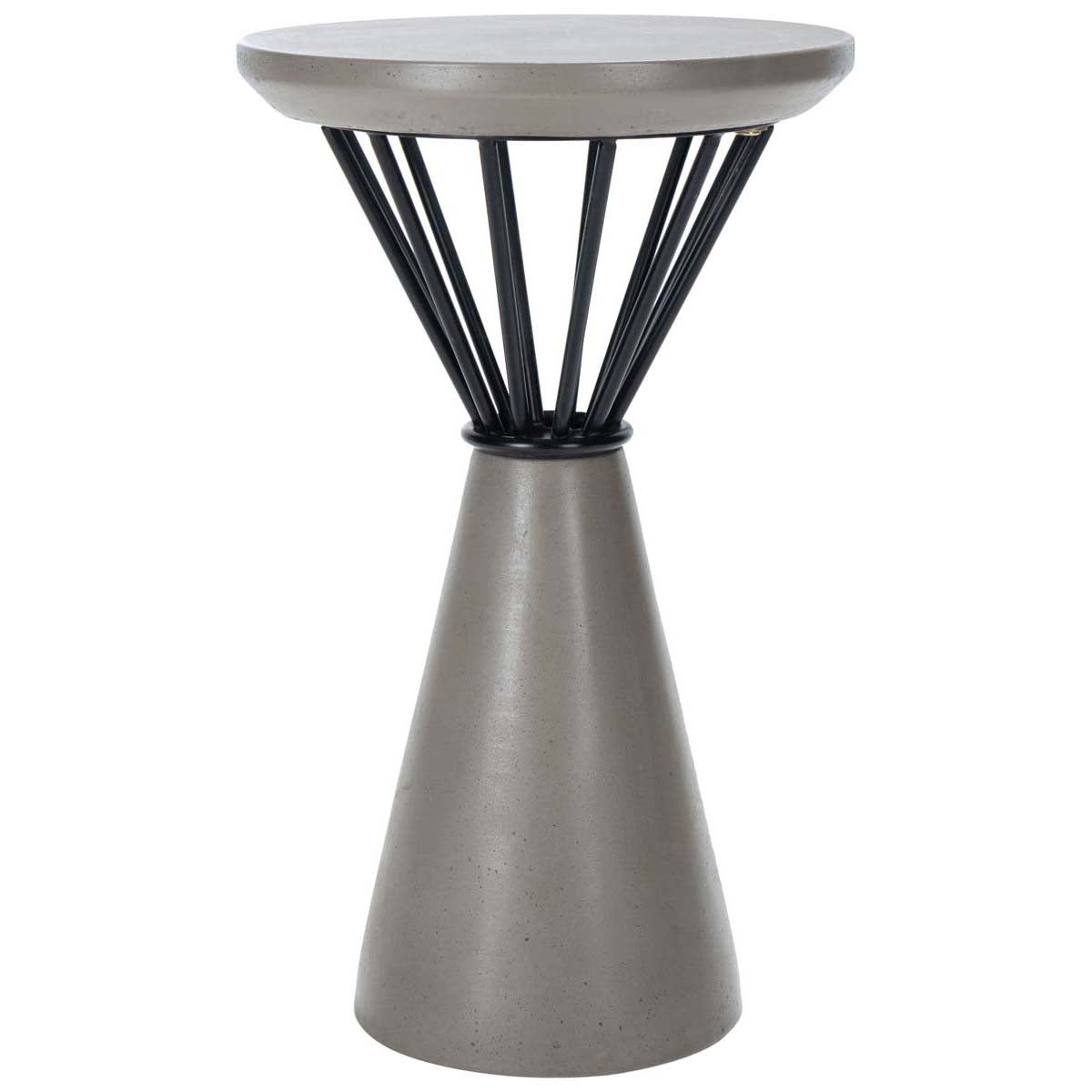 Safavieh Akiko Concrete Accent Table , VNN1028 - Grey