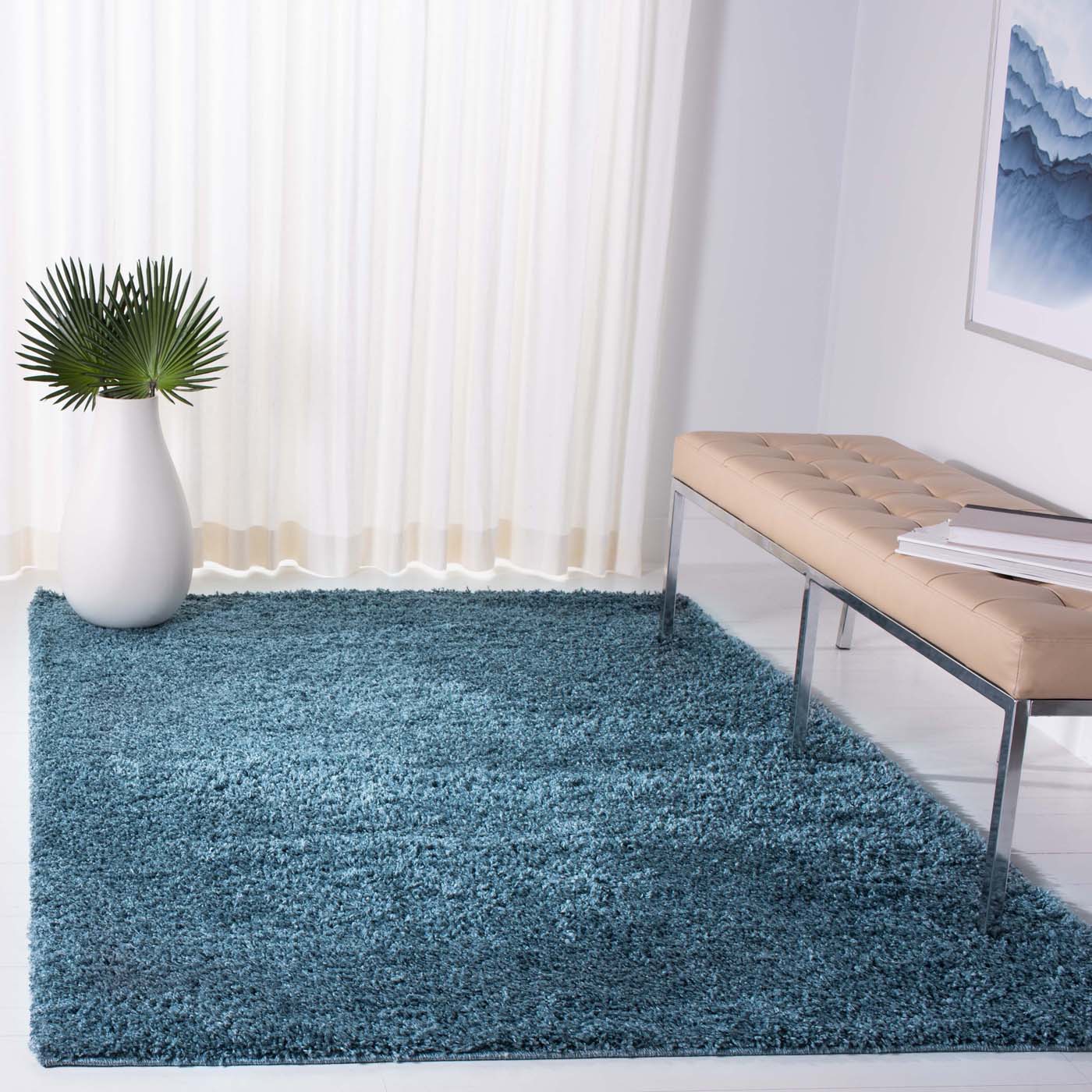 Safavieh Venus Shag 520 Rug, VNS520 - Blue