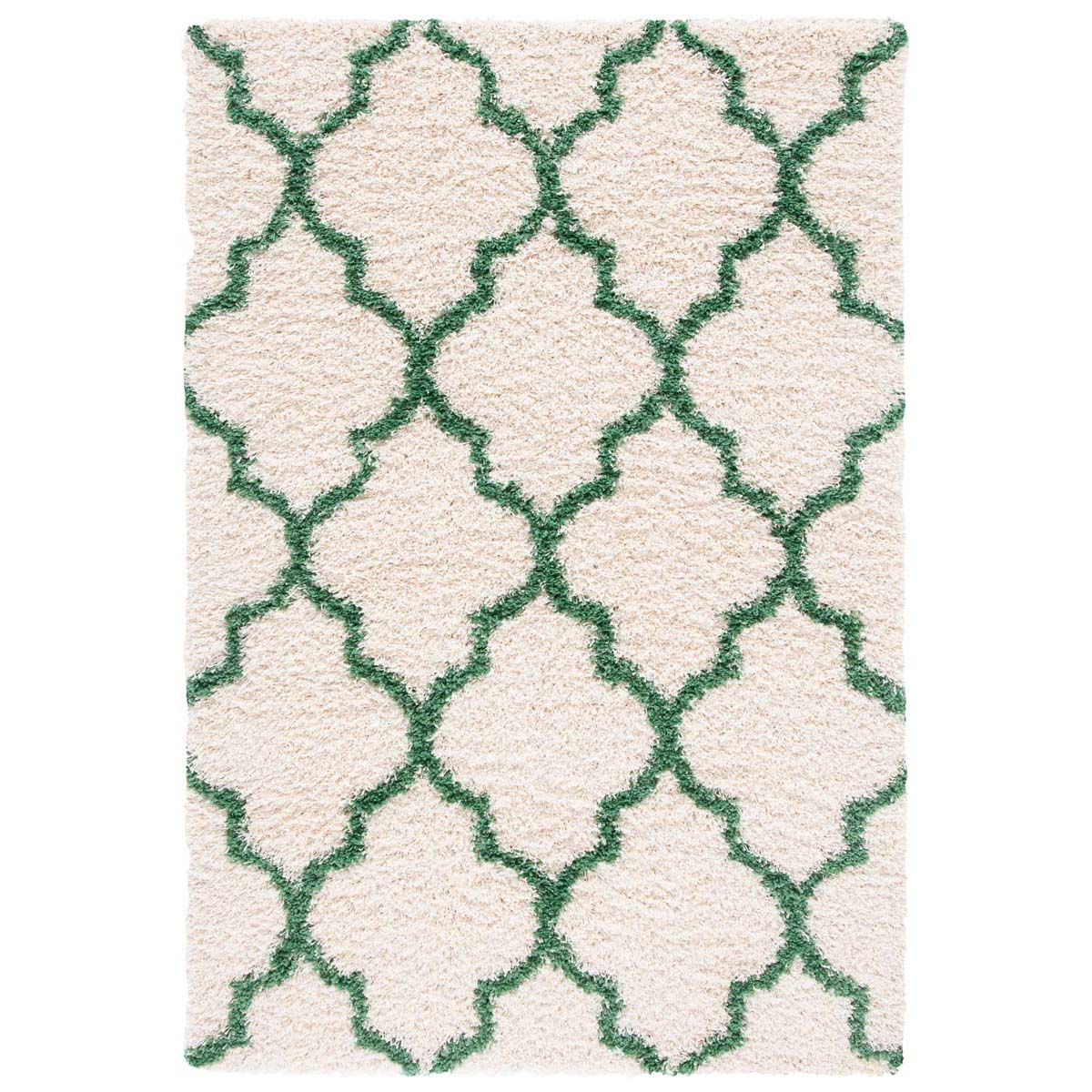 Safavieh Venus Shag 524 Rug, VNS524 - Ivory / Green