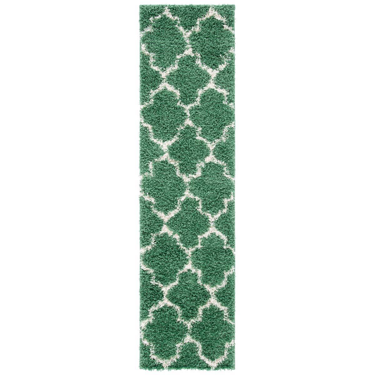Safavieh Venus Shag 524 Rug, VNS524 - Green / Ivory