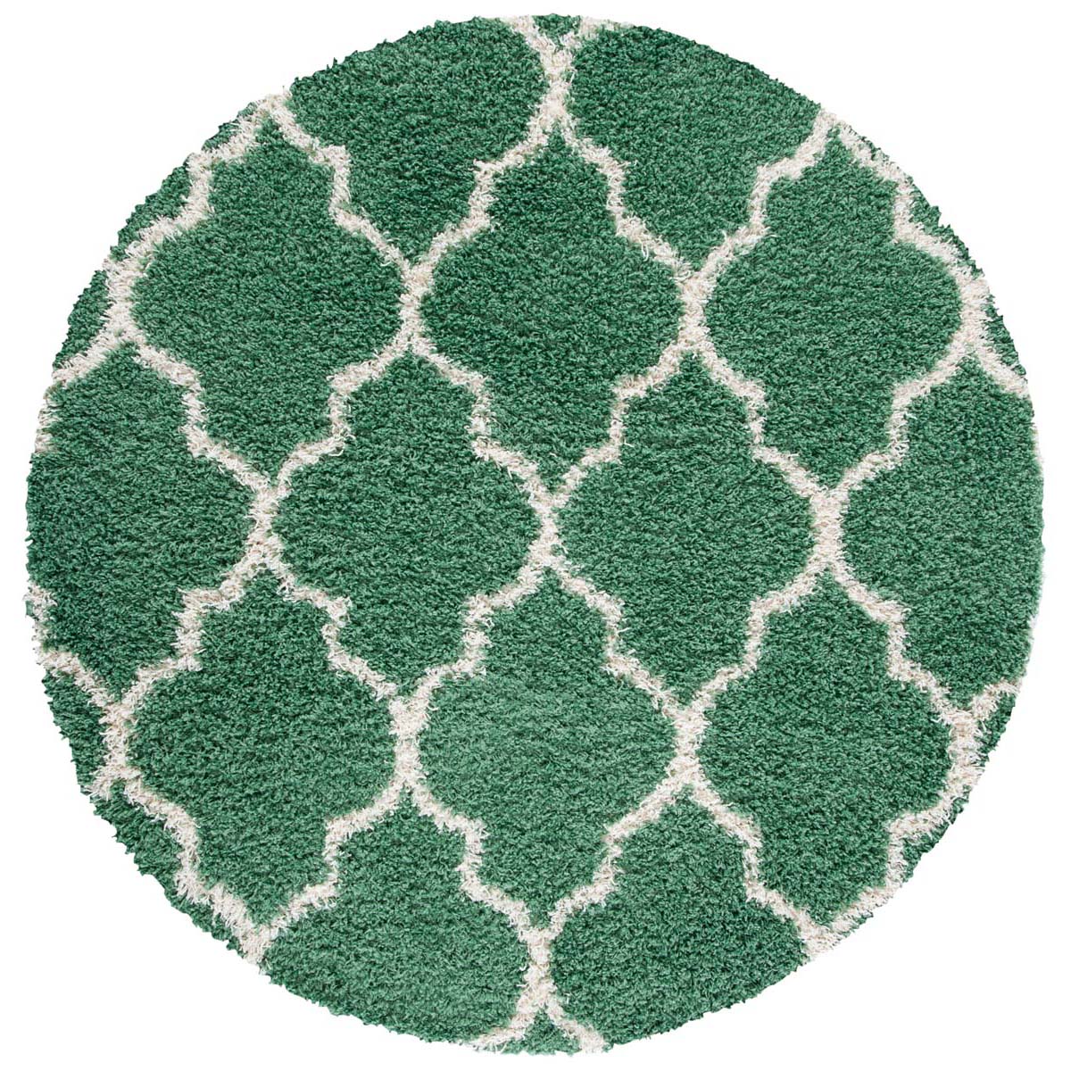 Safavieh Venus Shag 524 Rug, VNS524 - Green / Ivory