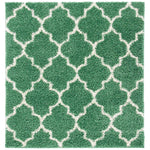 Safavieh Venus Shag 524 Rug, VNS524 - Green / Ivory