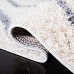 Safavieh Venus Shag 680 Rug, VNS680 - Ivory / Grey