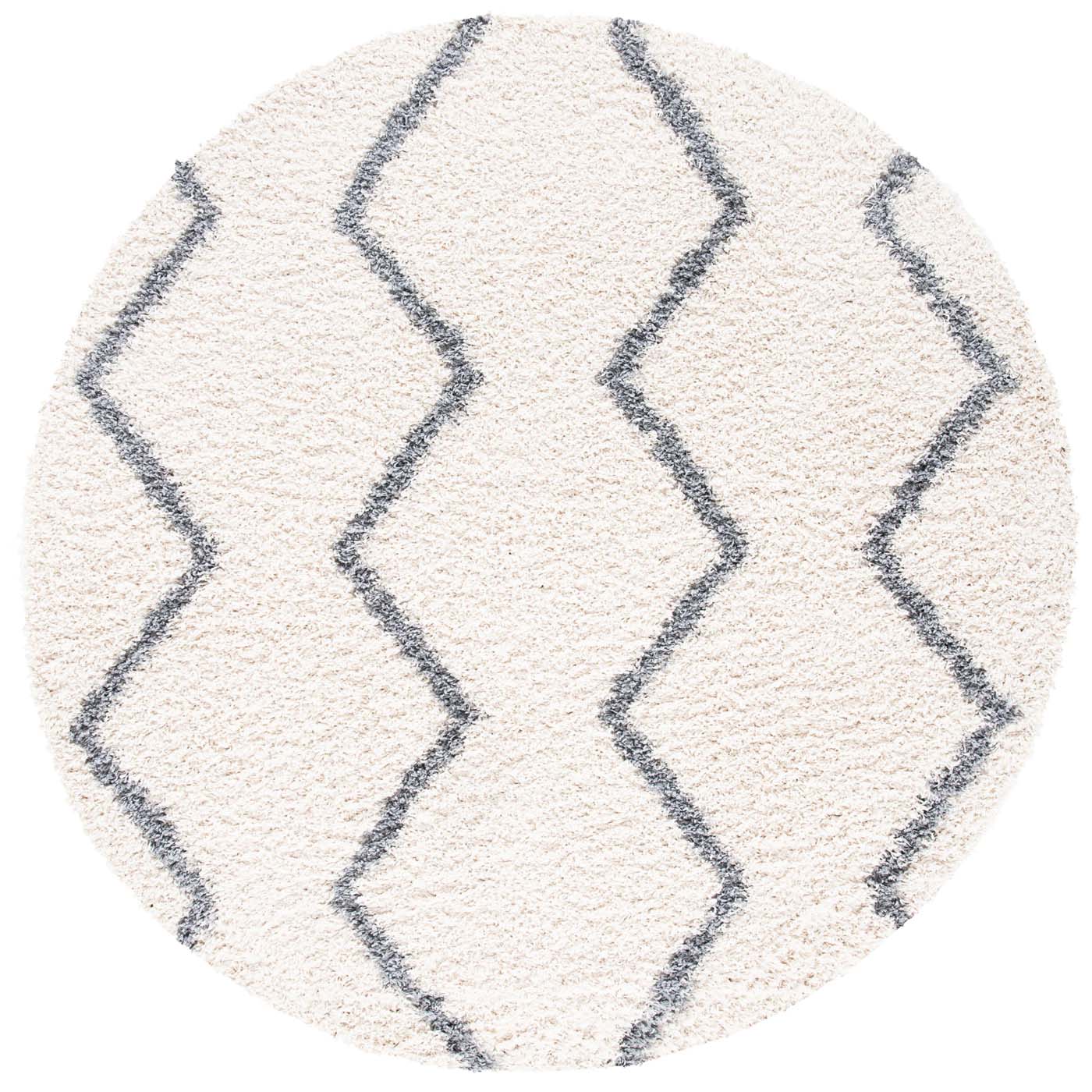 Safavieh Venus Shag 680 Rug, VNS680 - Ivory / Grey