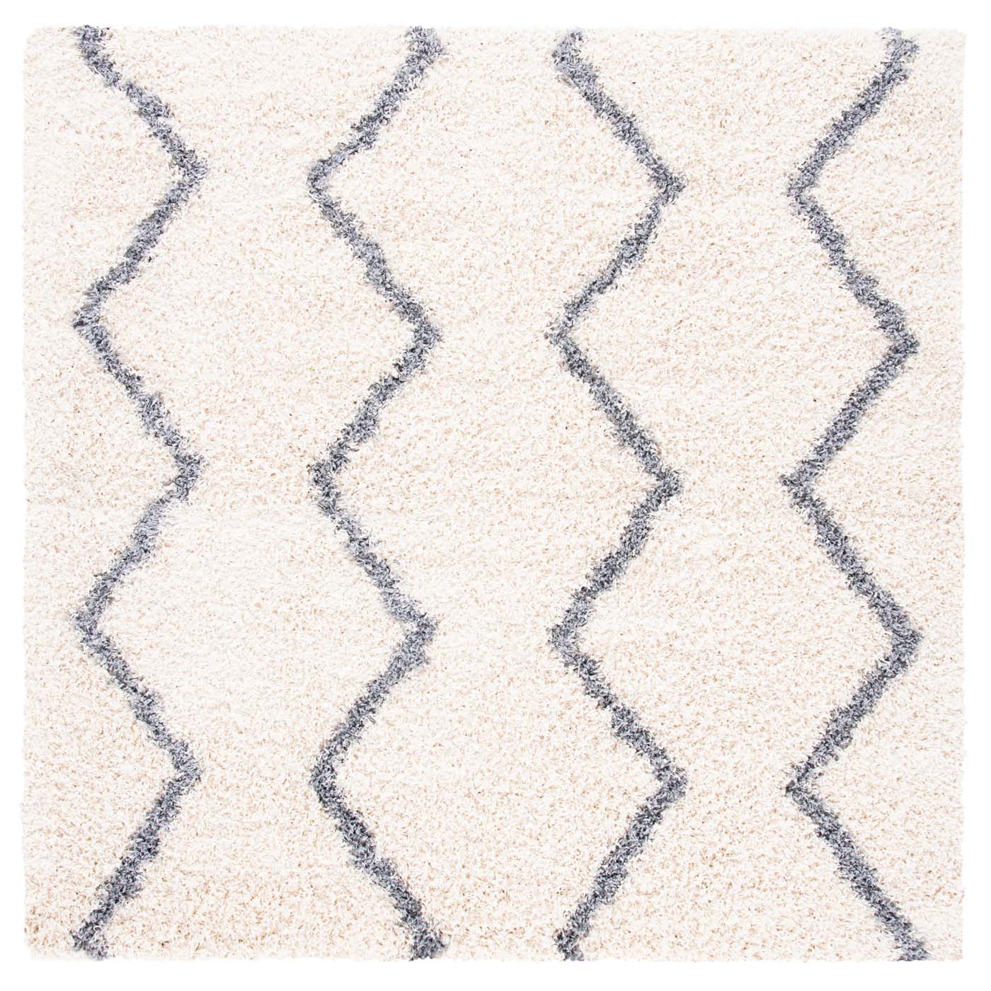 Safavieh Venus Shag 680 Rug, VNS680 - Ivory / Grey