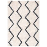 Safavieh Venus Shag 680 Rug, VNS680 - Ivory / Dark Grey