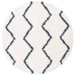 Safavieh Venus Shag 680 Rug, VNS680 - Ivory / Dark Grey