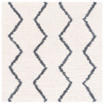 Safavieh Venus Shag 680 Rug, VNS680 - Ivory / Dark Grey
