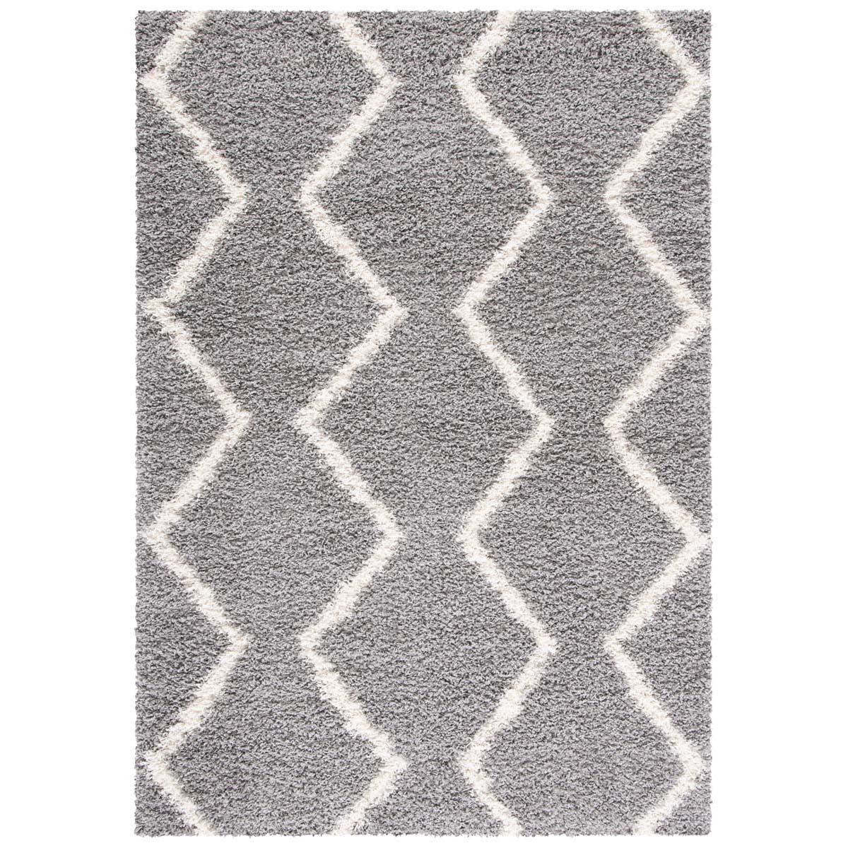 Safavieh Venus Shag 680 Rug, VNS680 - Grey / Ivory