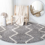 Safavieh Venus Shag 680 Rug, VNS680 - Grey / Ivory