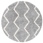 Safavieh Venus Shag 680 Rug, VNS680 - Grey / Ivory