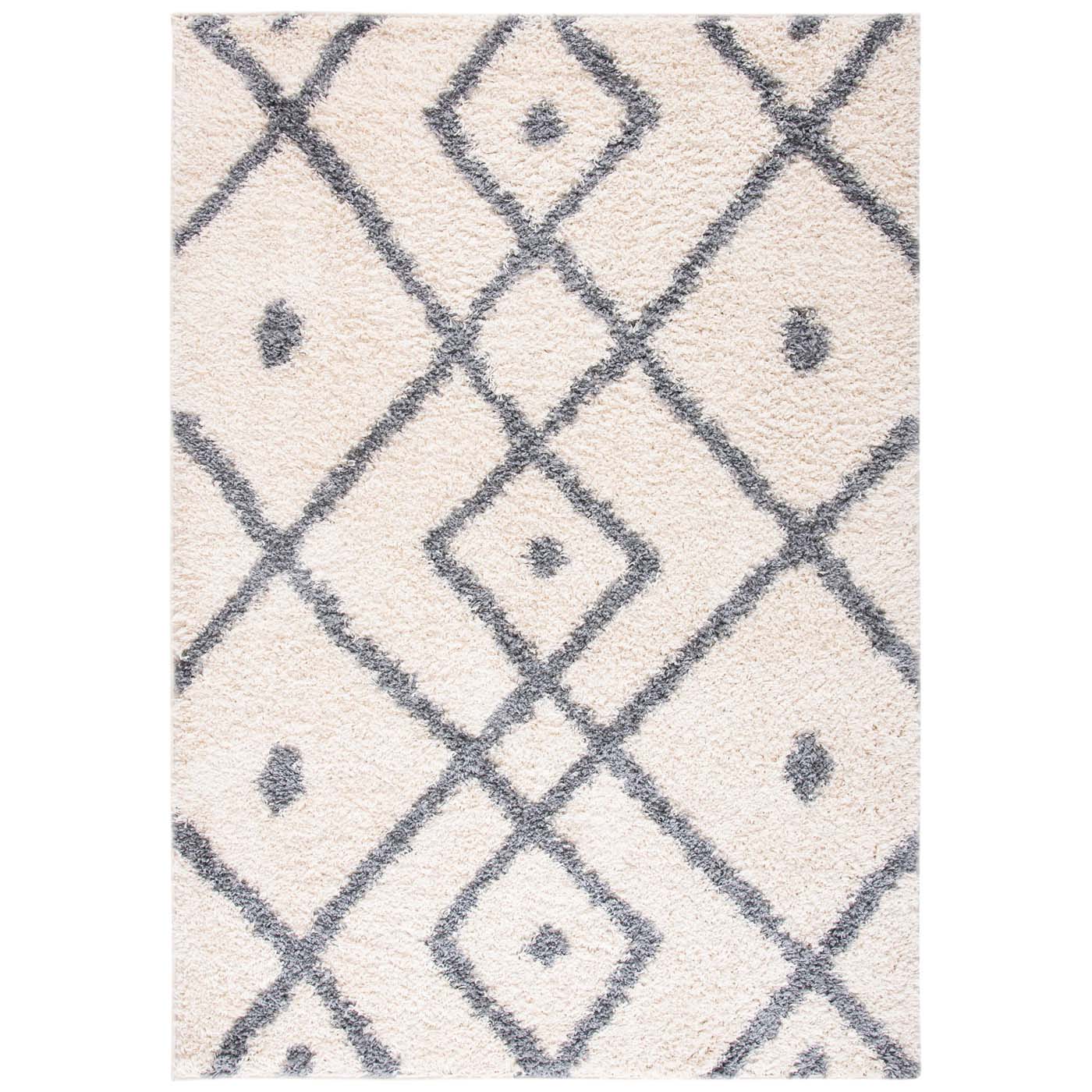 Safavieh Venus Shag 683 Rug, VNS683 - Ivory / Grey