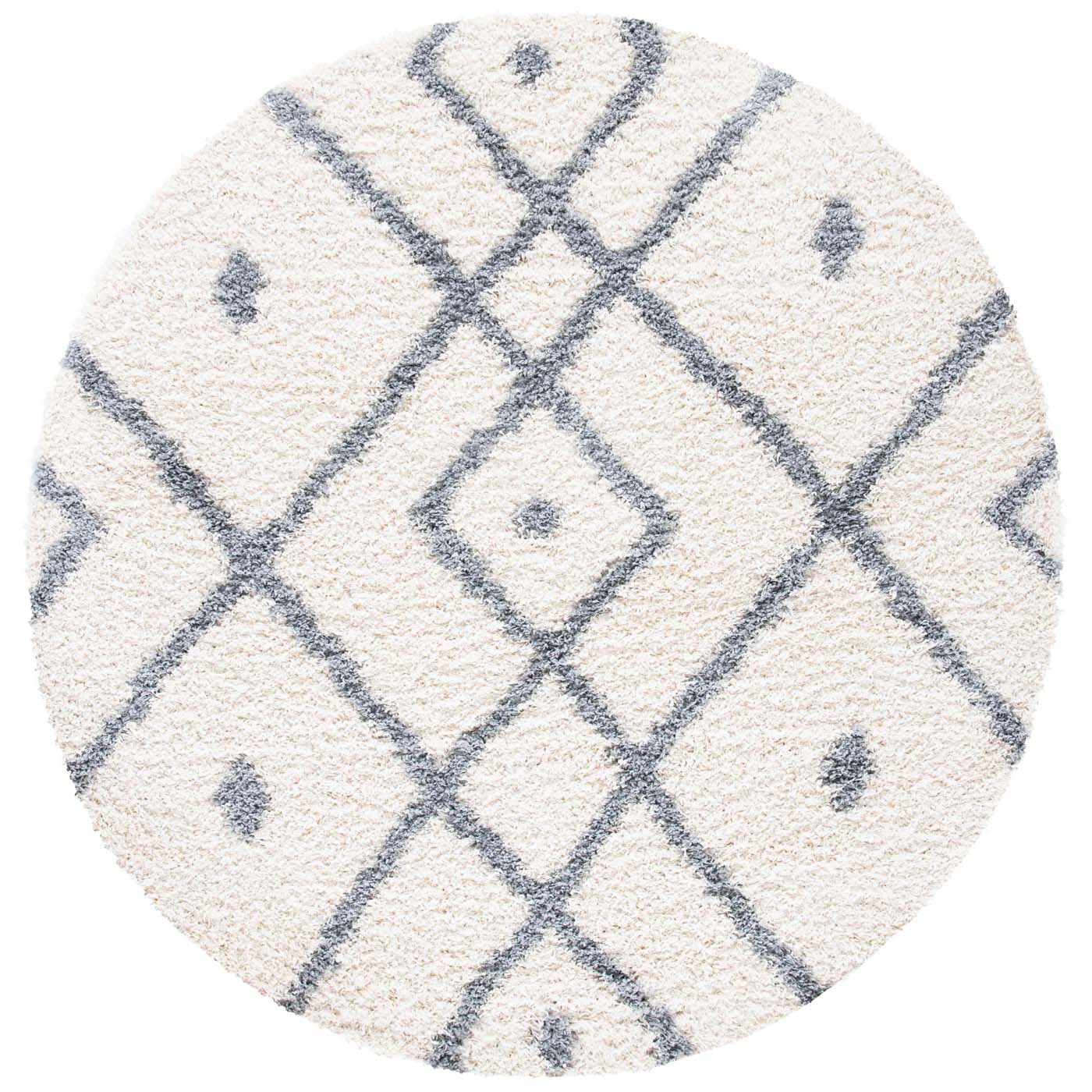 Safavieh Venus Shag 683 Rug, VNS683 - Ivory / Grey