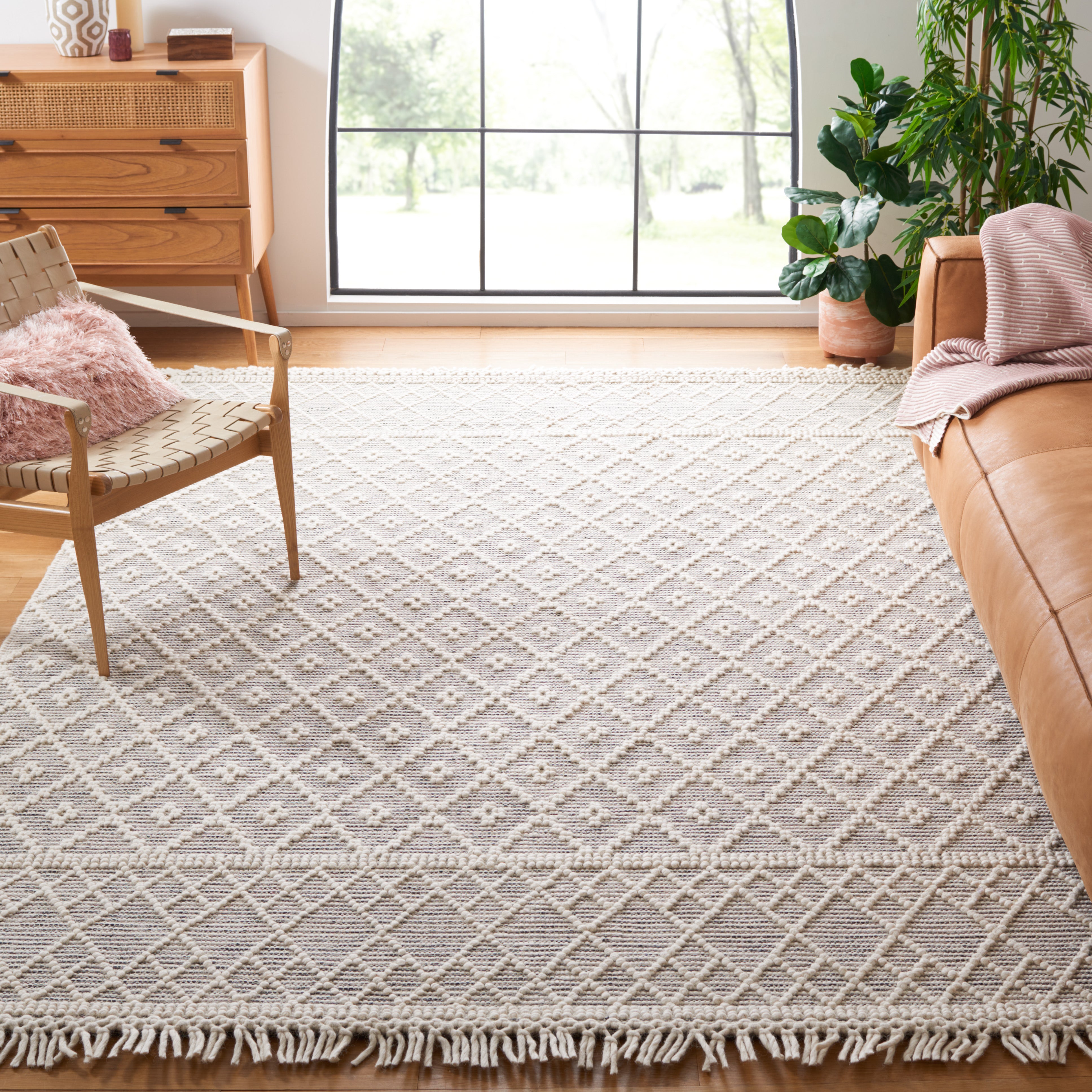 Safavieh Vermont 250 Rug, VRM250 - Ivory / Grey