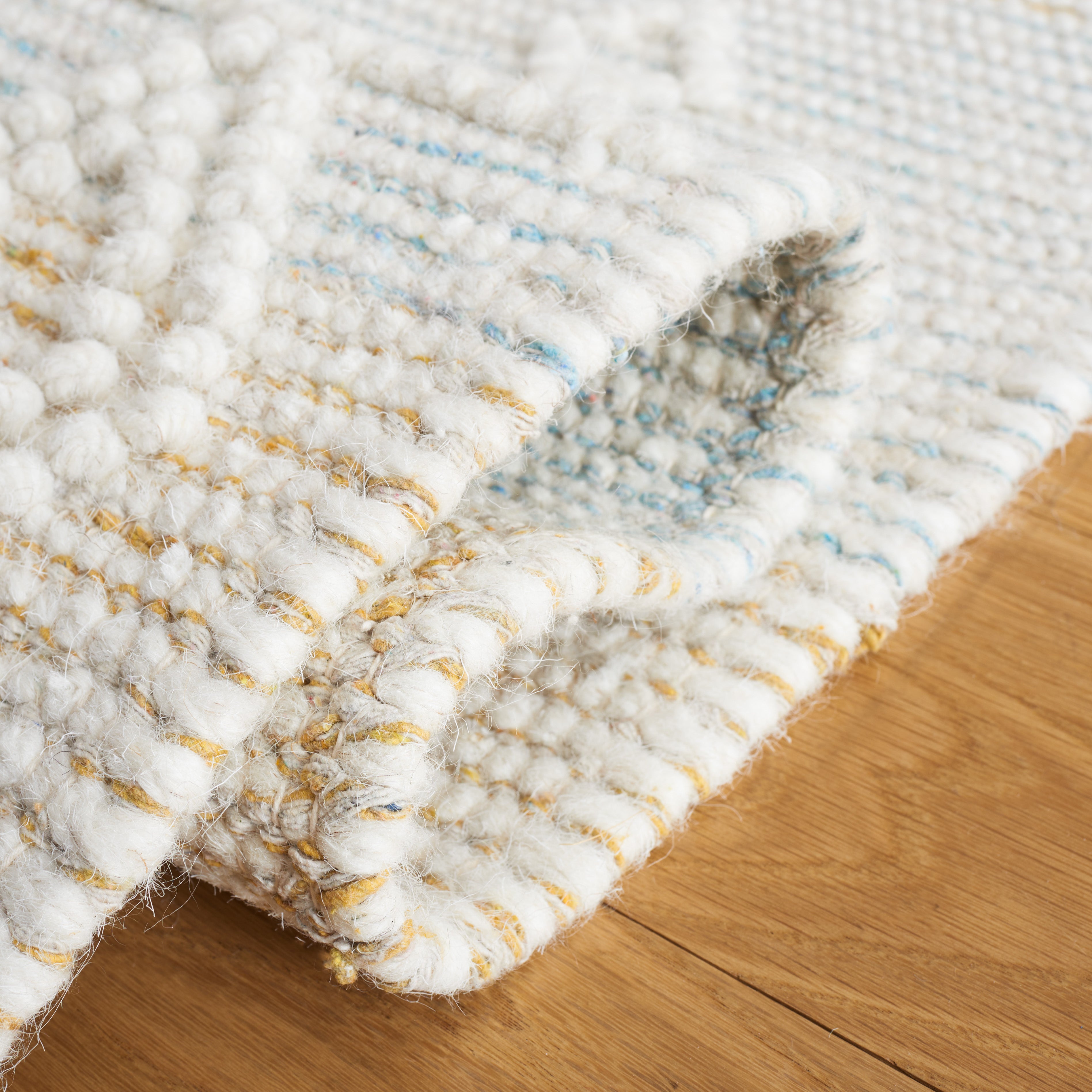 Safavieh Vermont 252 Rug, VRM252 - Light Blue / Yellow