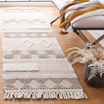 Safavieh Vermont 253 Rug, VRM253 - Ivory / Brown