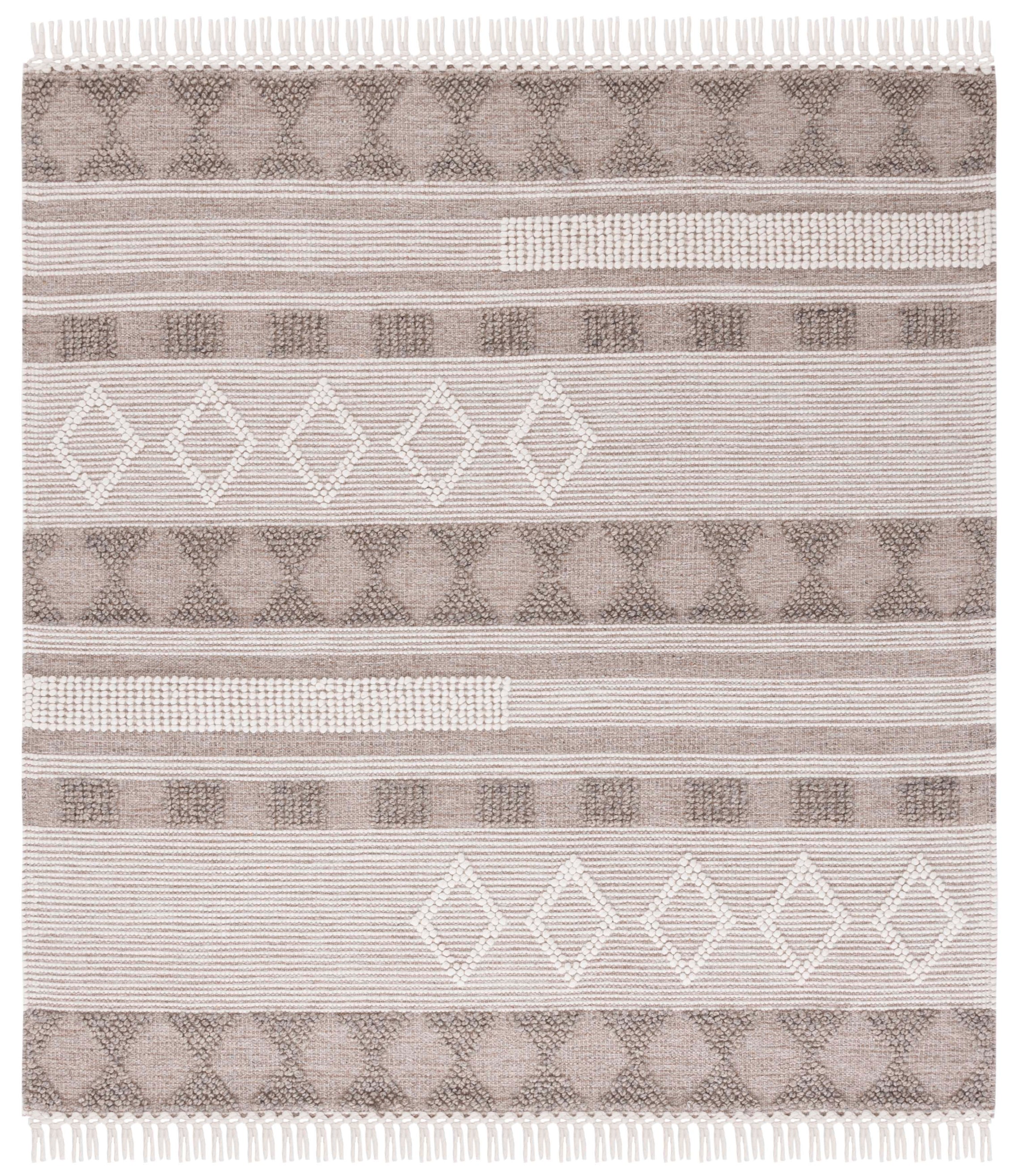 Safavieh Vermont 253 Rug, VRM253 - Ivory / Brown