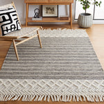 Safavieh Vermont 254 Rug, VRM254 - Black / Ivory