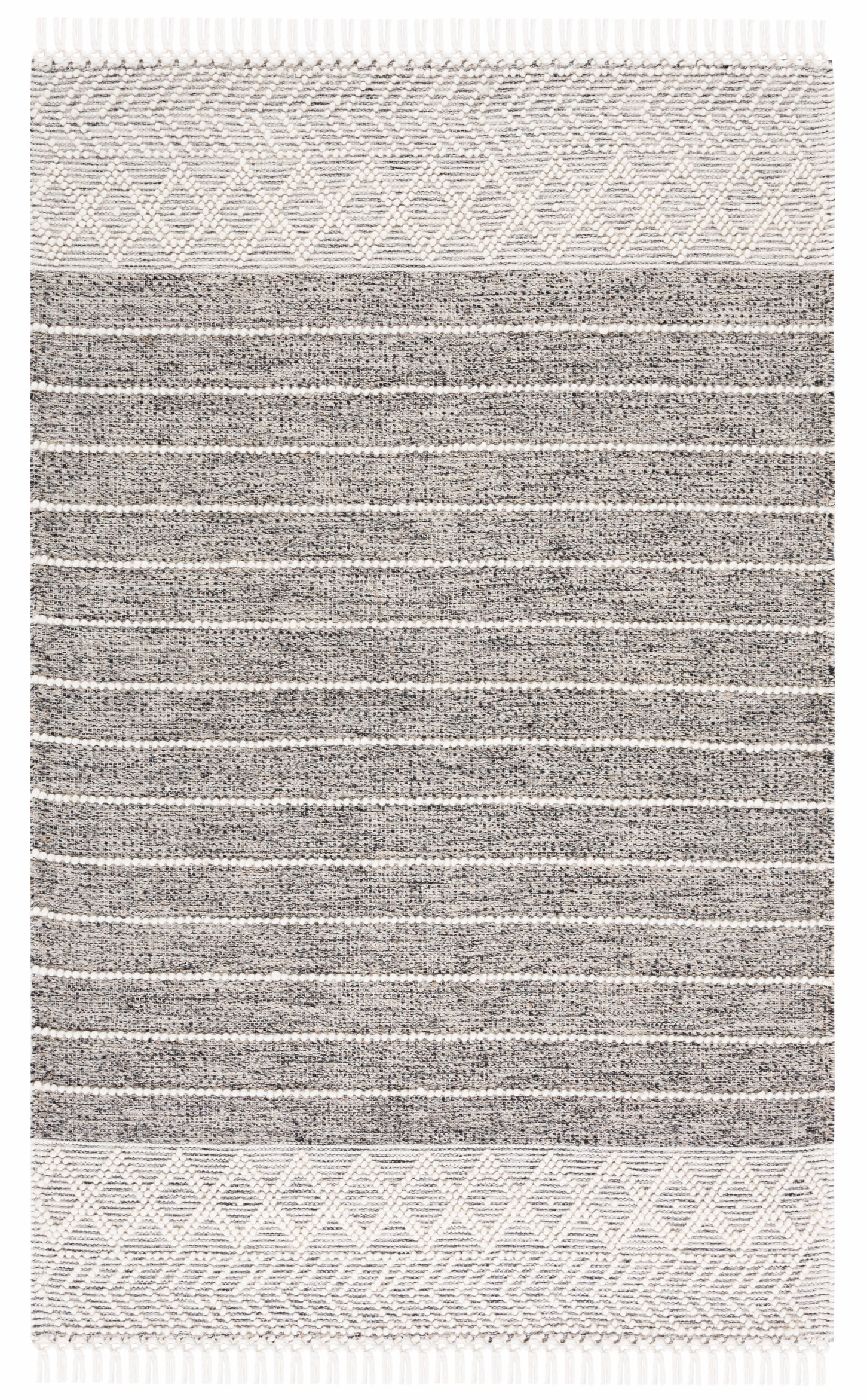 Safavieh Vermont 254 Rug, VRM254 - Black / Ivory