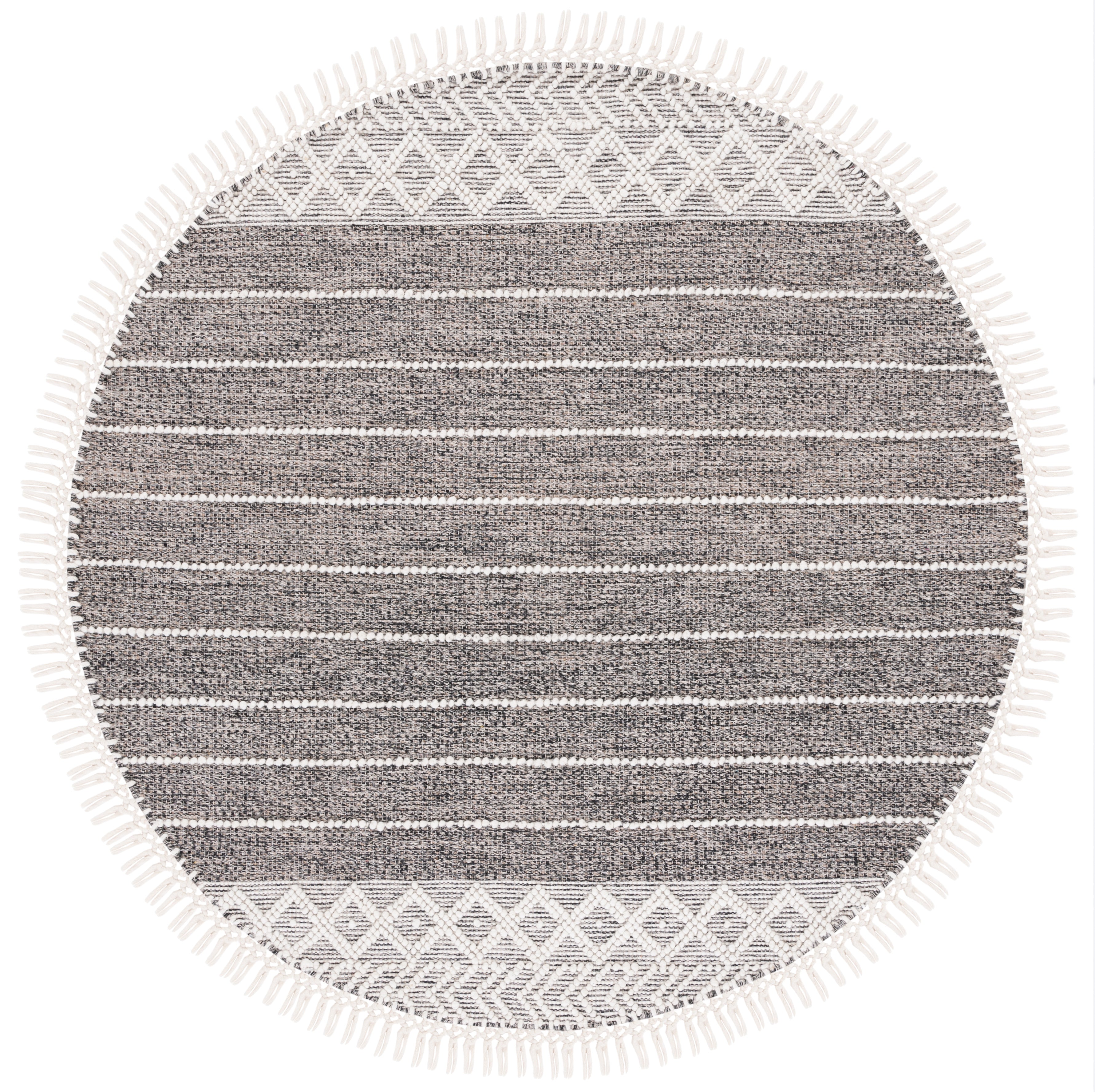 Safavieh Vermont 254 Rug, VRM254 - Black / Ivory