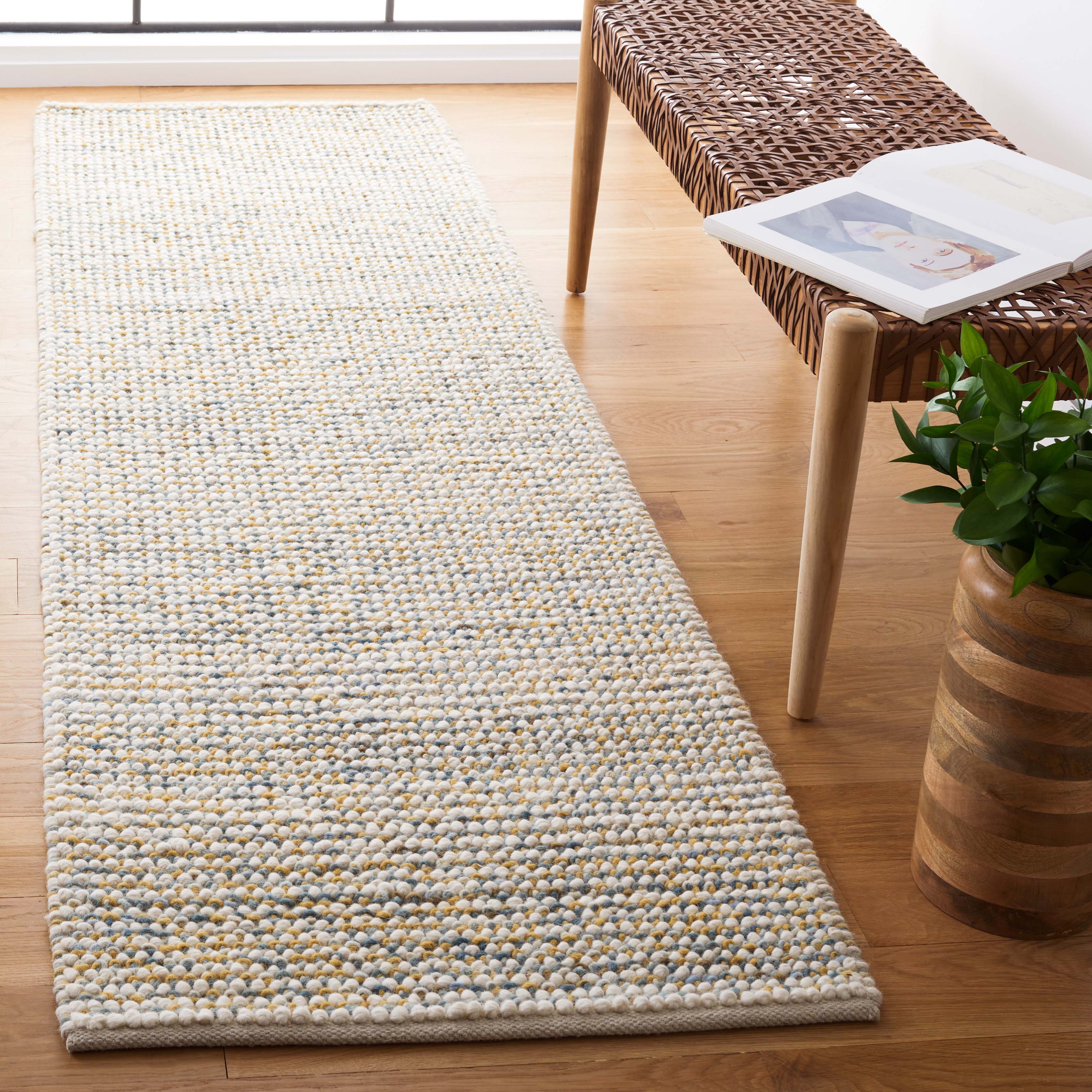 Safavieh Vermont 401 Rug, VRM401 - Dark Gold / Blue