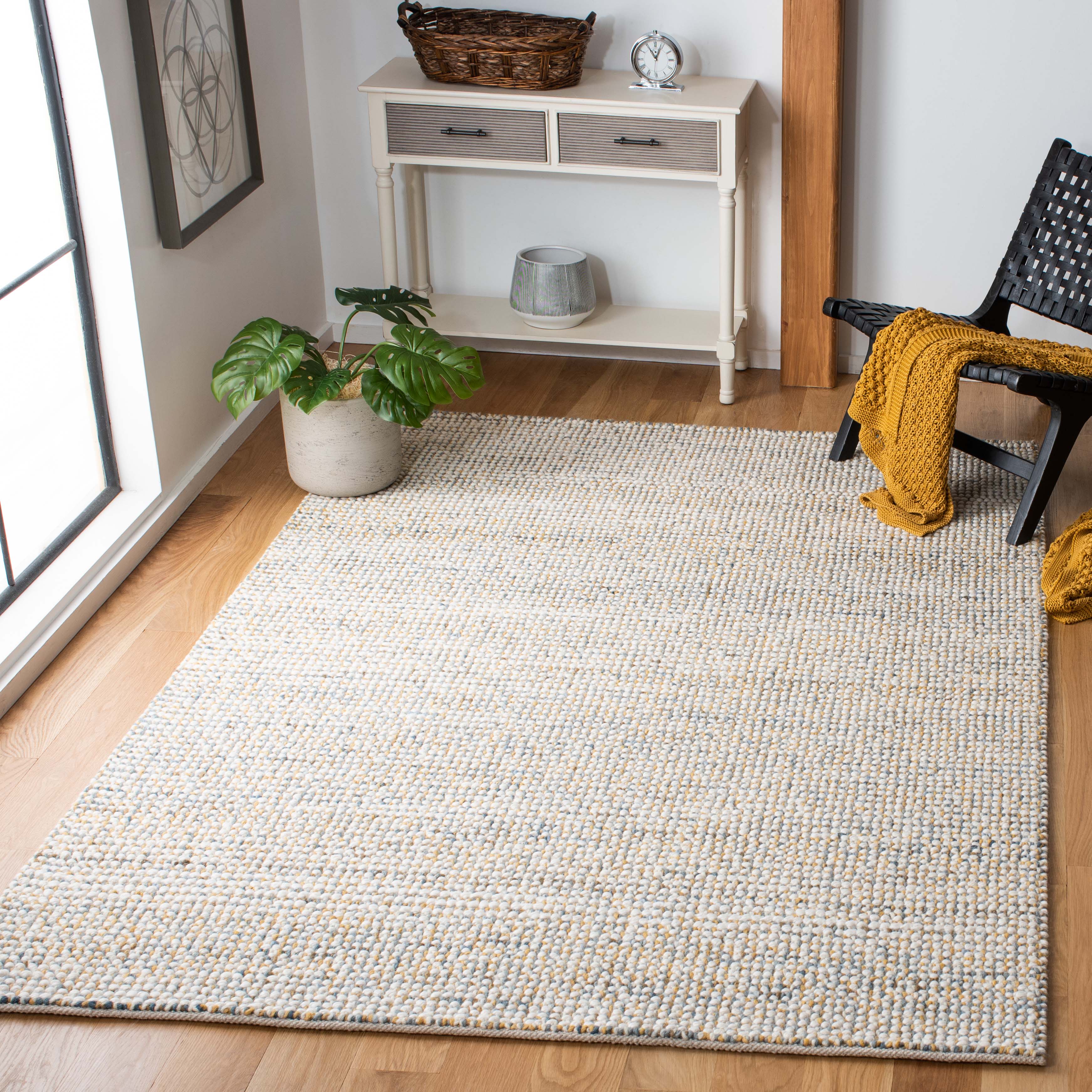 Safavieh Vermont 401 Rug, VRM401 - Dark Gold / Blue
