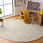 Safavieh Vermont 401 Rug, VRM401 - Dark Gold / Blue
